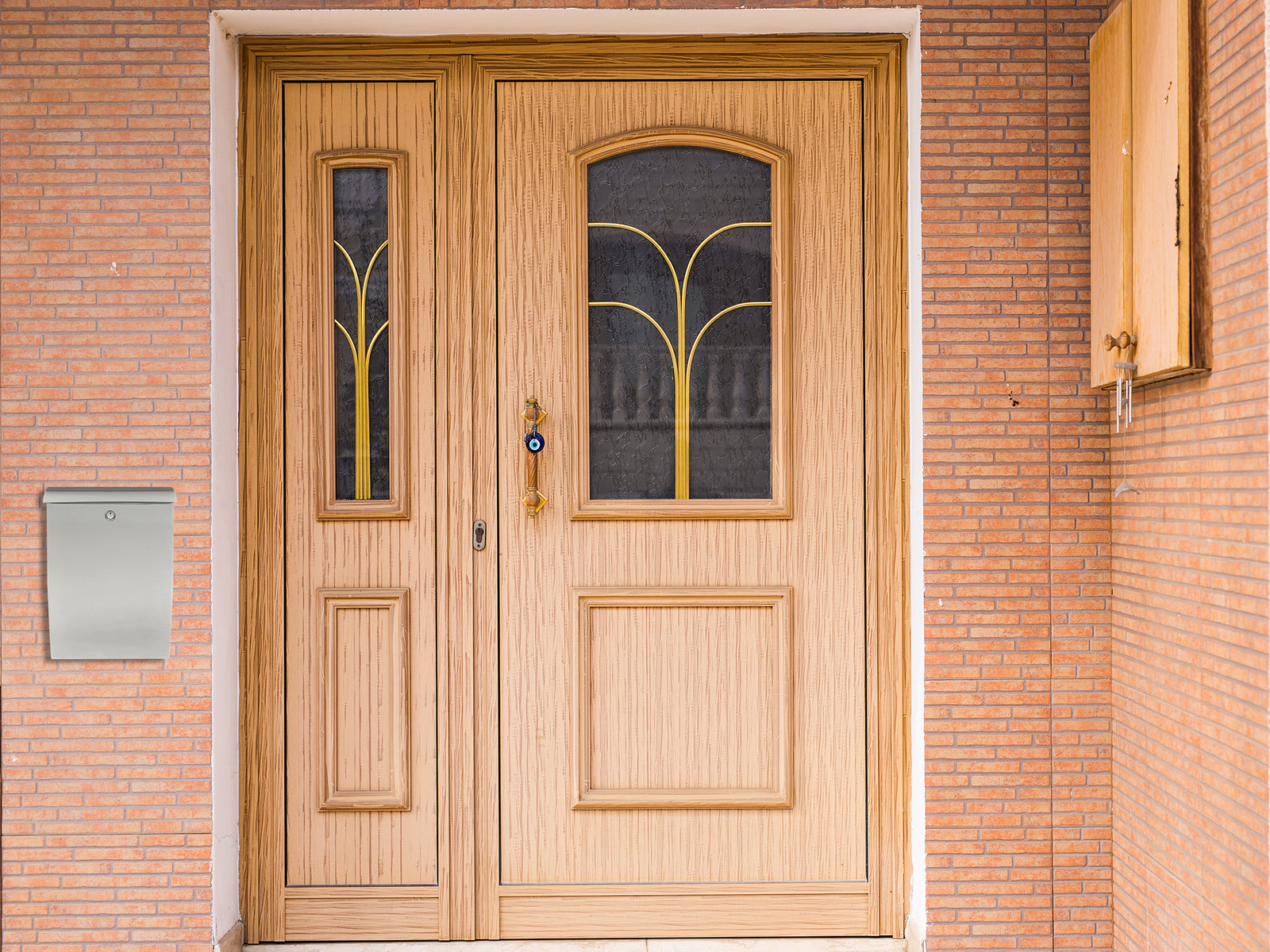 Burg-Wachter Milano Letter Box 488x352x182mm Stainless Steel 3483-ES