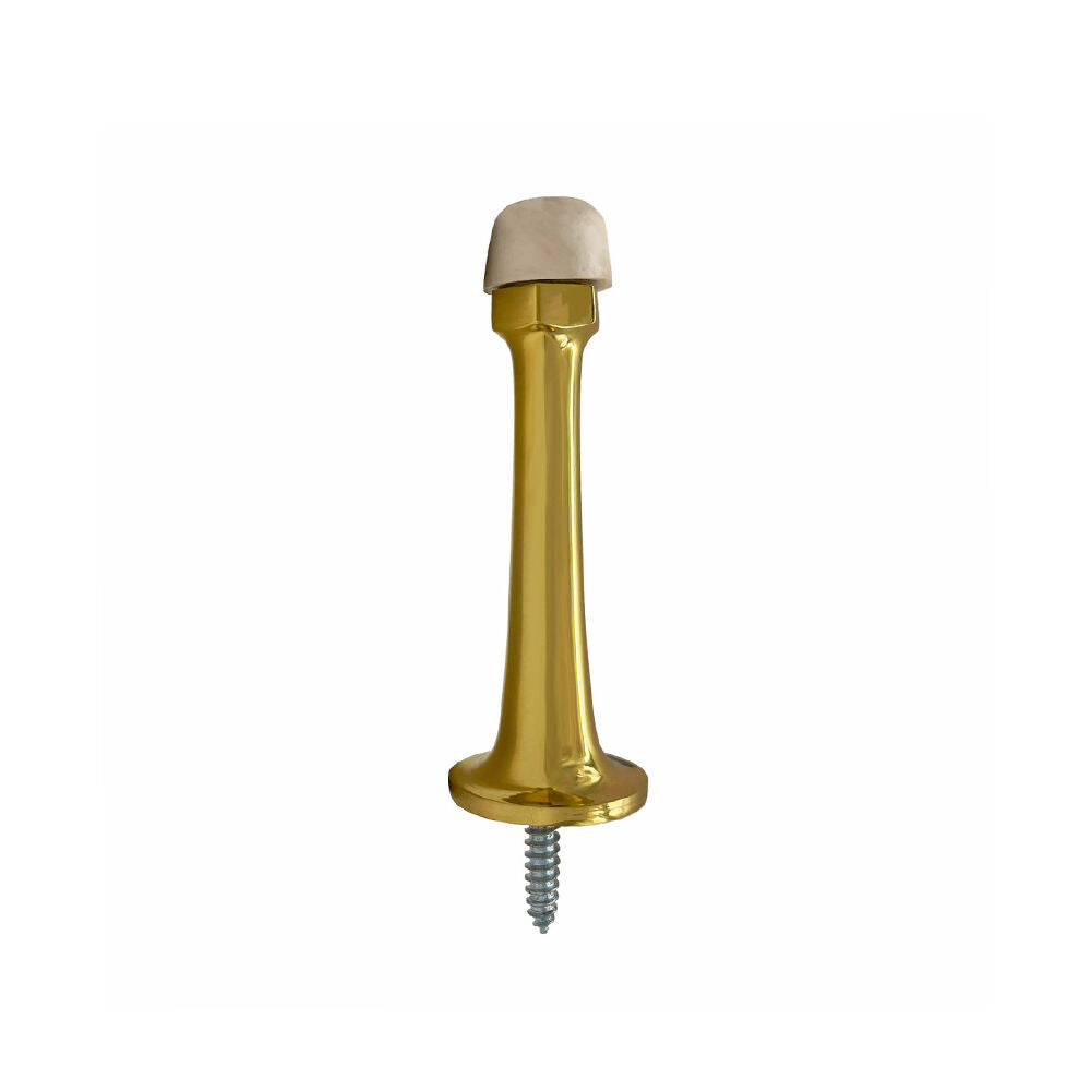 Austyle Door Stop Wall Mount 75mm - Available in Polished Brass and Polished Chrome