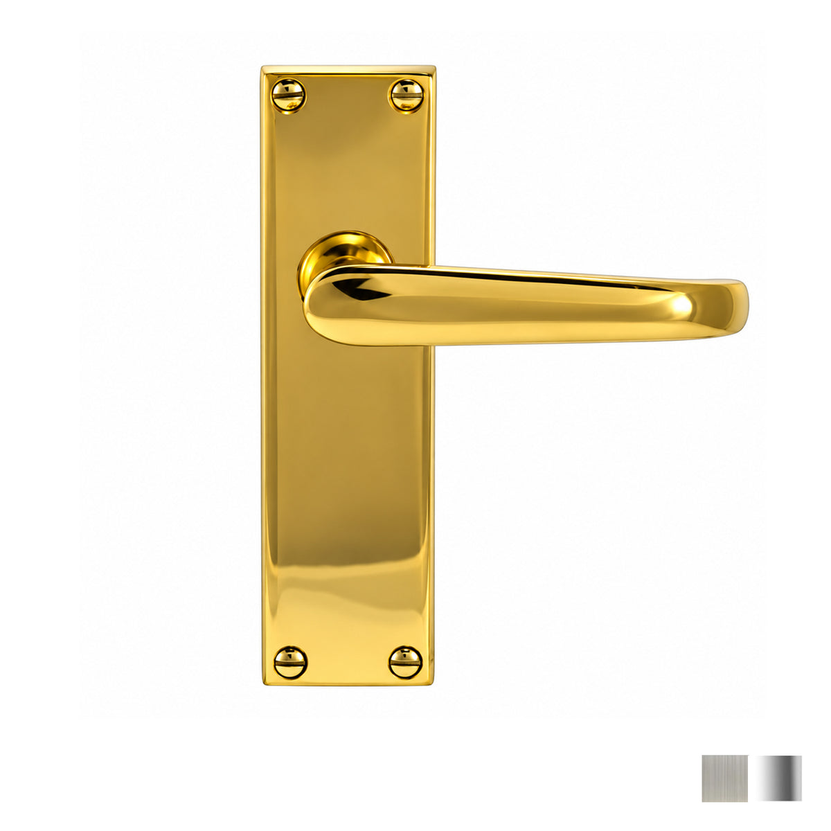 Superior Brass Lever Onplate 46mm - Available in Various Finishes