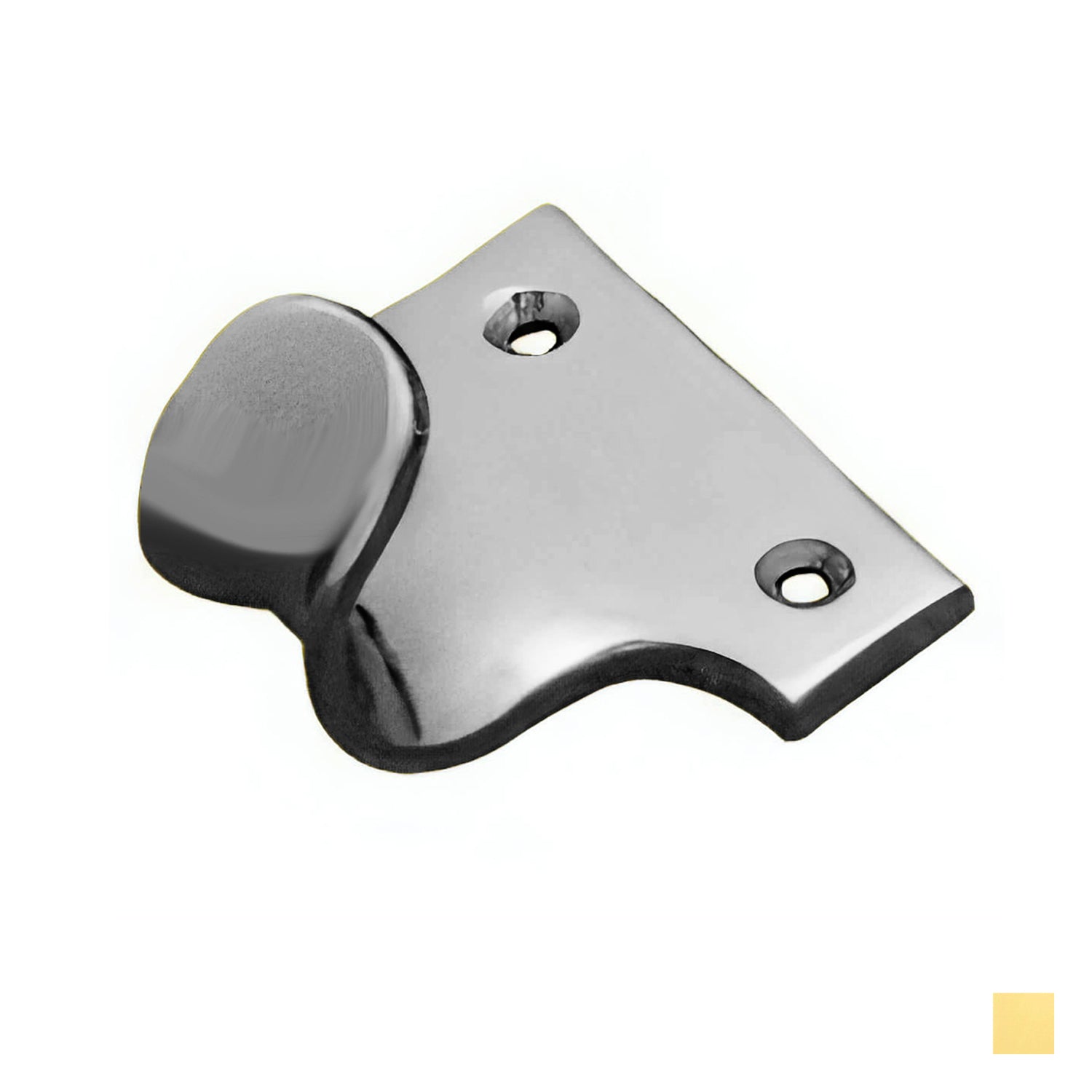 Superior Brass Window Sash Lift 39mm Projection - Available in Chrome Plate and Polished Brass