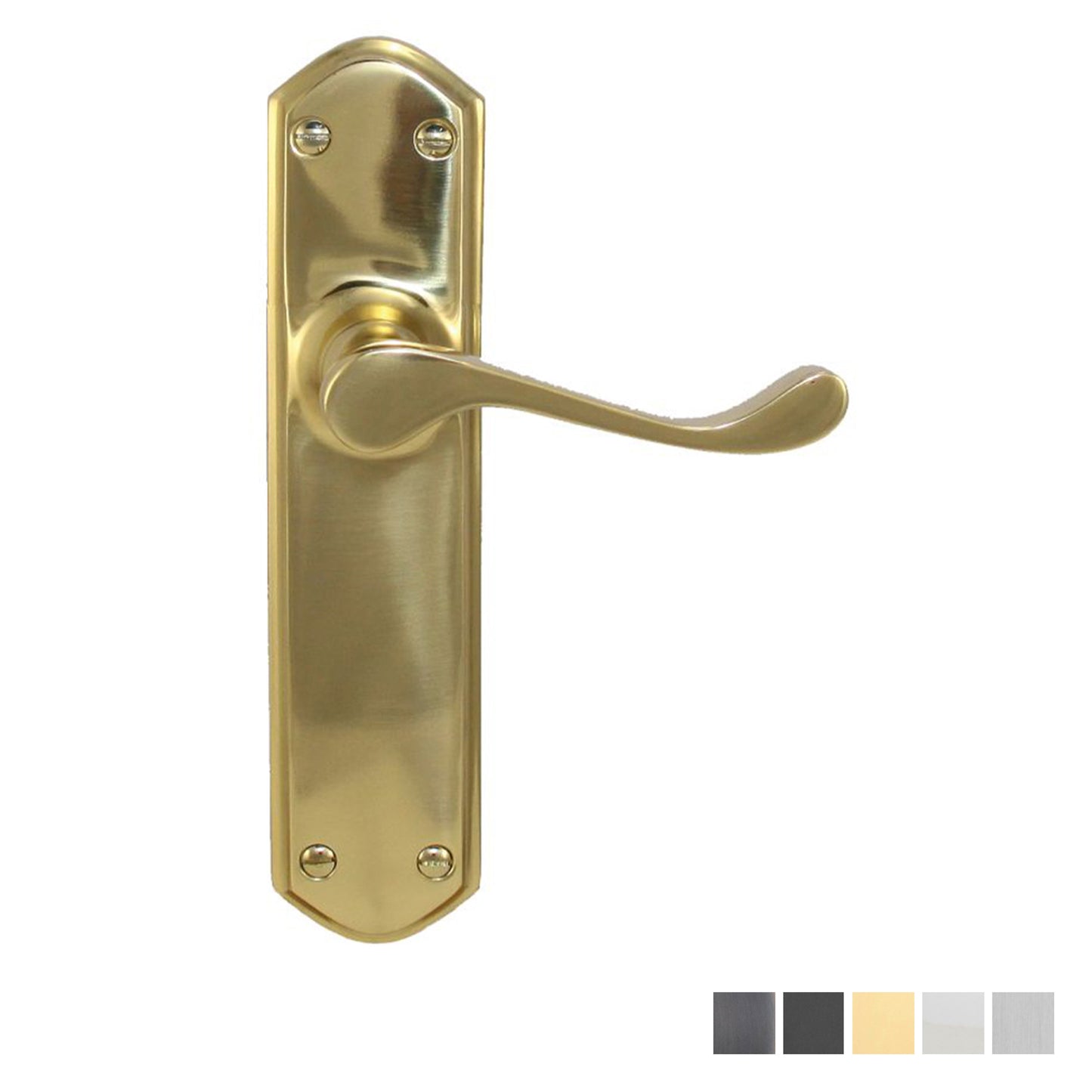 Superior Brass Colonial Design 2 Door Lever Passage - Available in Various Finishes