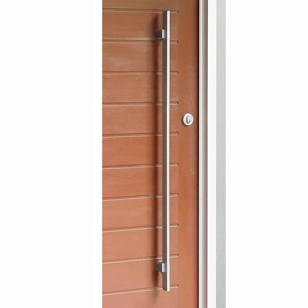Austyle Entrance Door Pull Handle Slim Square Linear Pair - Available in Various Sizes