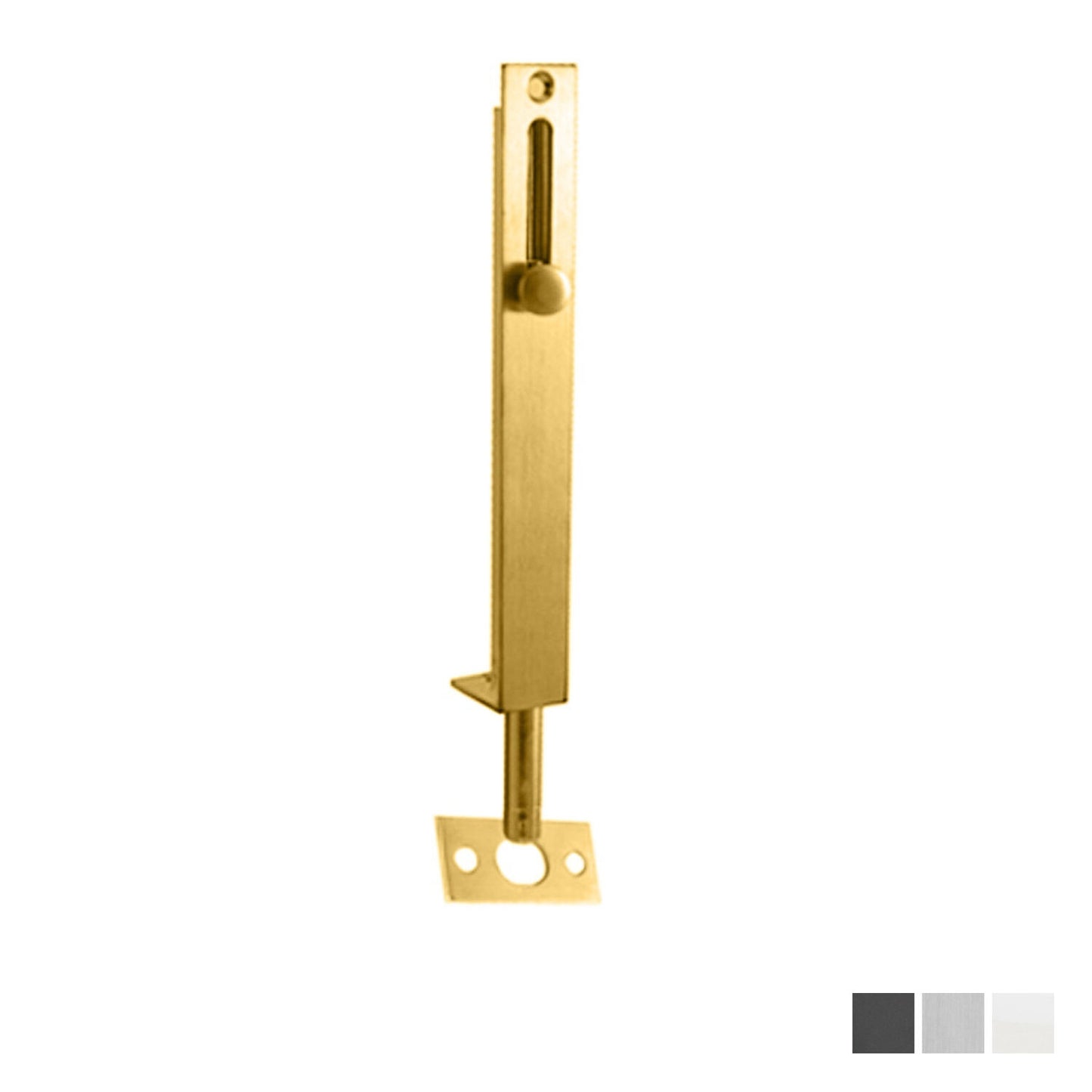 Austyle Flush Barrel Bolt Flat Keeper - Available in Various Finishes and Sizes
