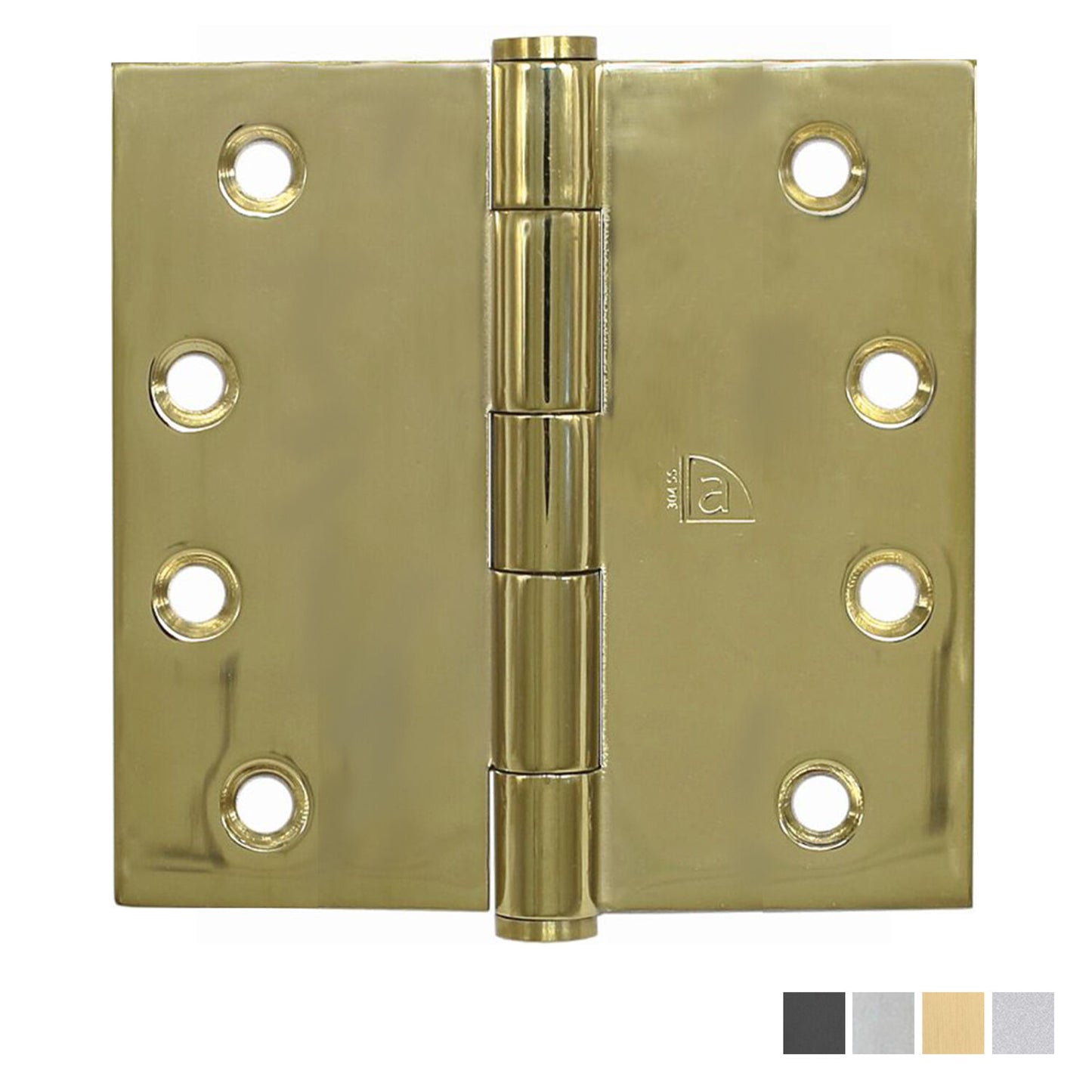 Austyle Door Butt Hinge Fixed Pin - Available in Various Finishes and Sizes