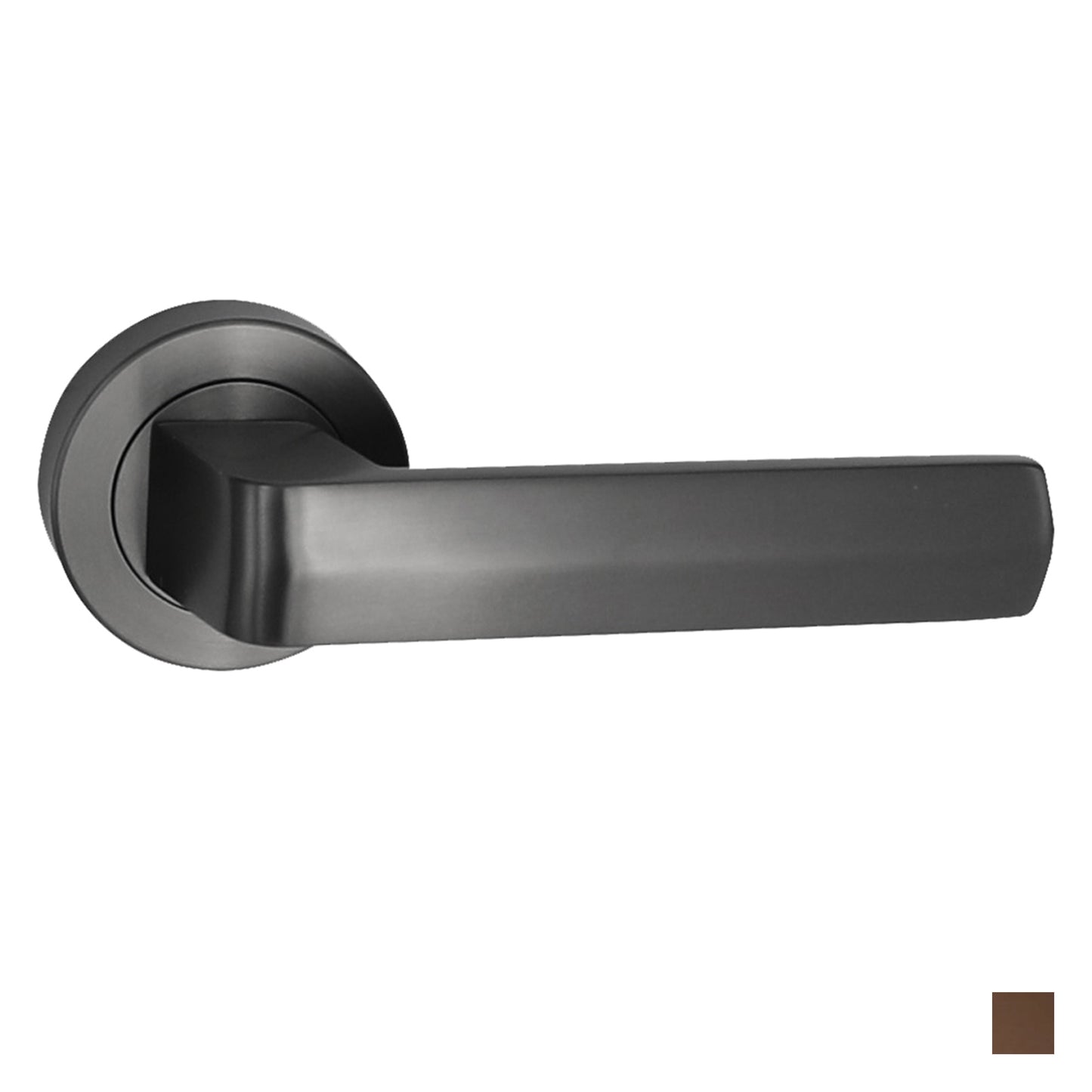 Austyle 308 Door Lever Set On Round Rose Passage/Privacy - Available in Various Finishes