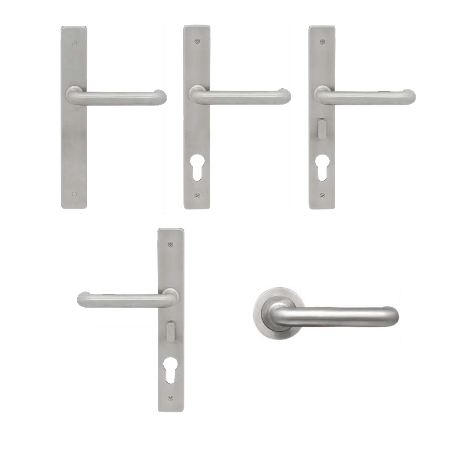 Austyle 316 Marine Grade Door Lever Handles Satin Stainless Steel 42330