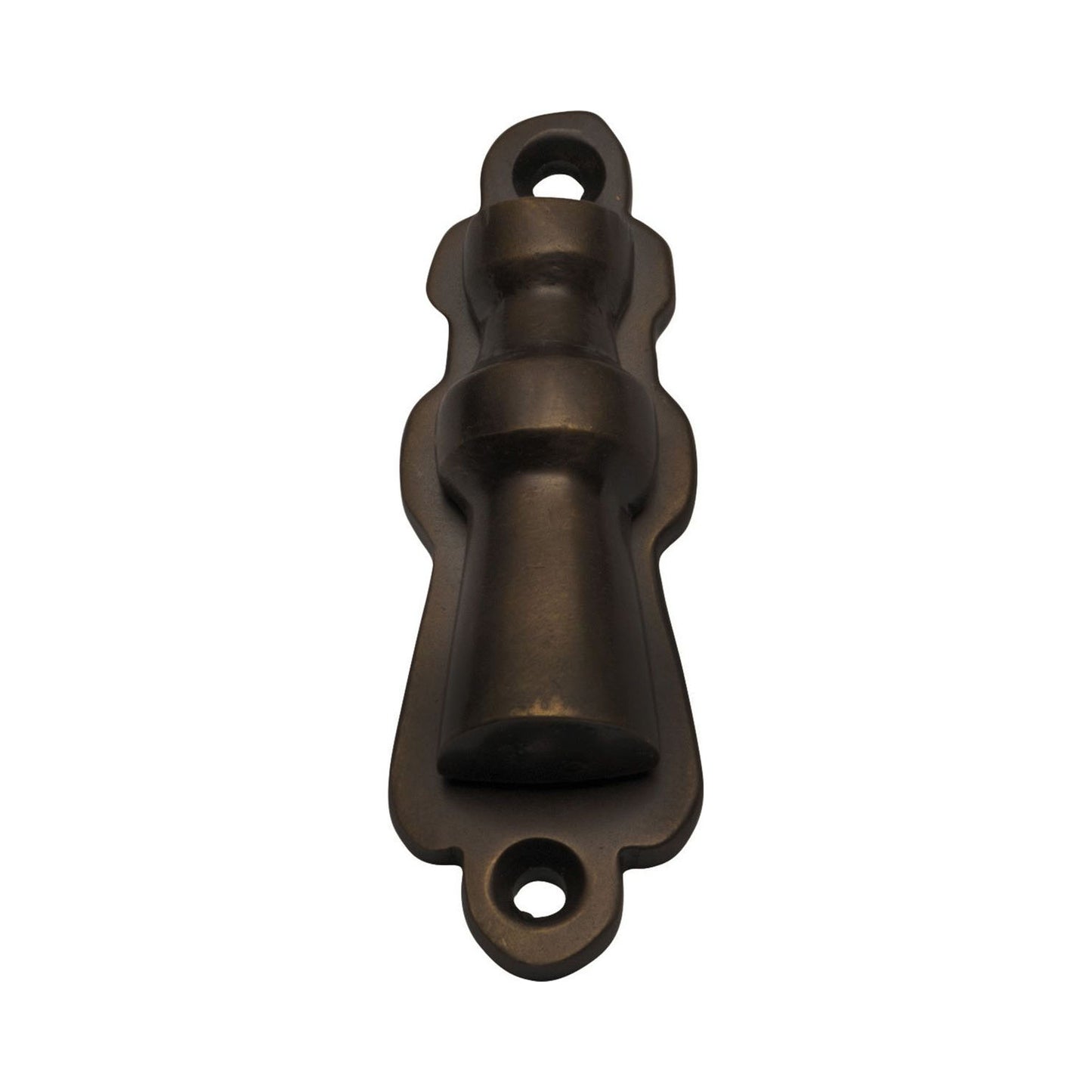 Tradco 1243AB Covered Escutcheon Antique Brass 60x20mm