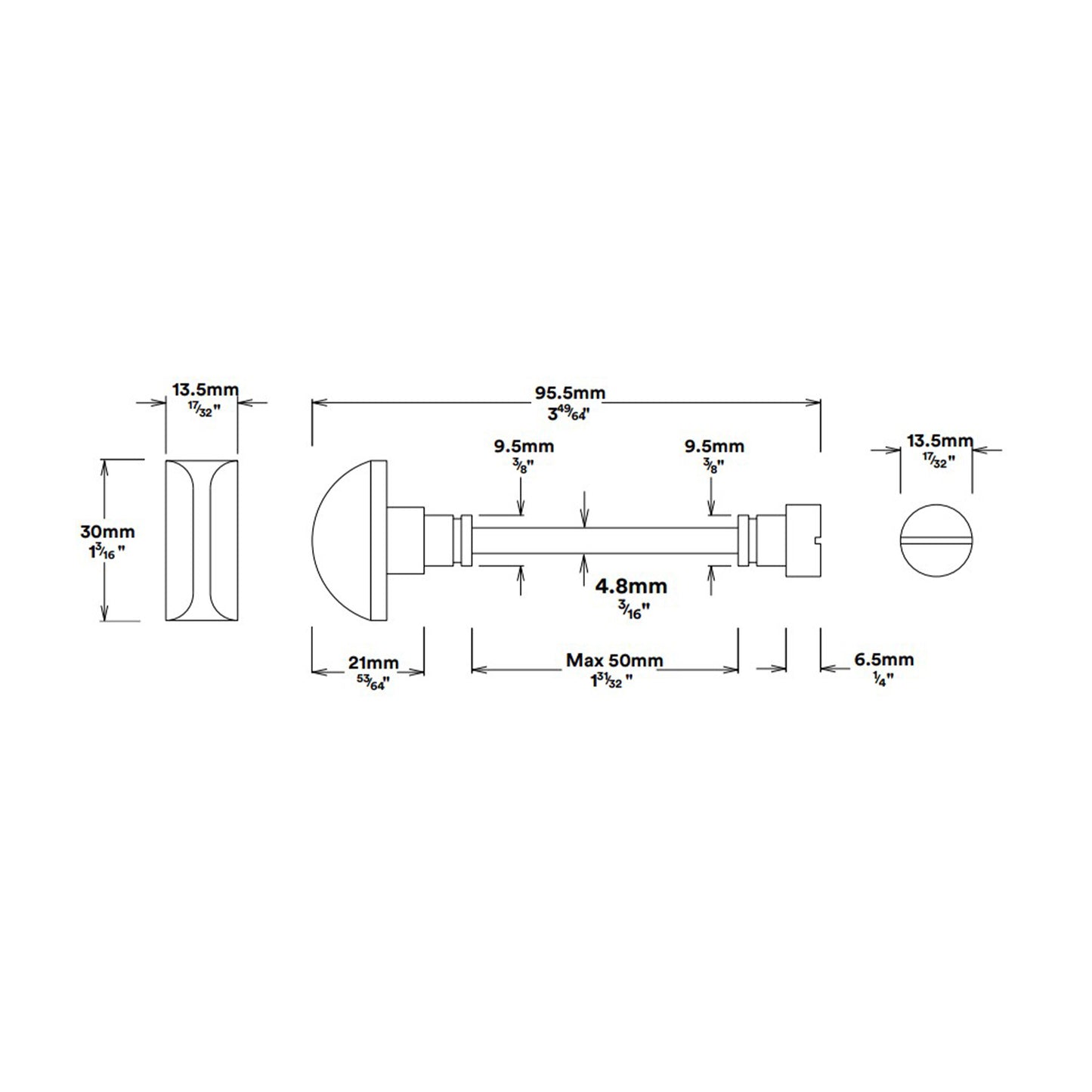 Iver Verona Door Lever on Stepped Backplate Privacy Kit with Turn - Available in Various Finishes