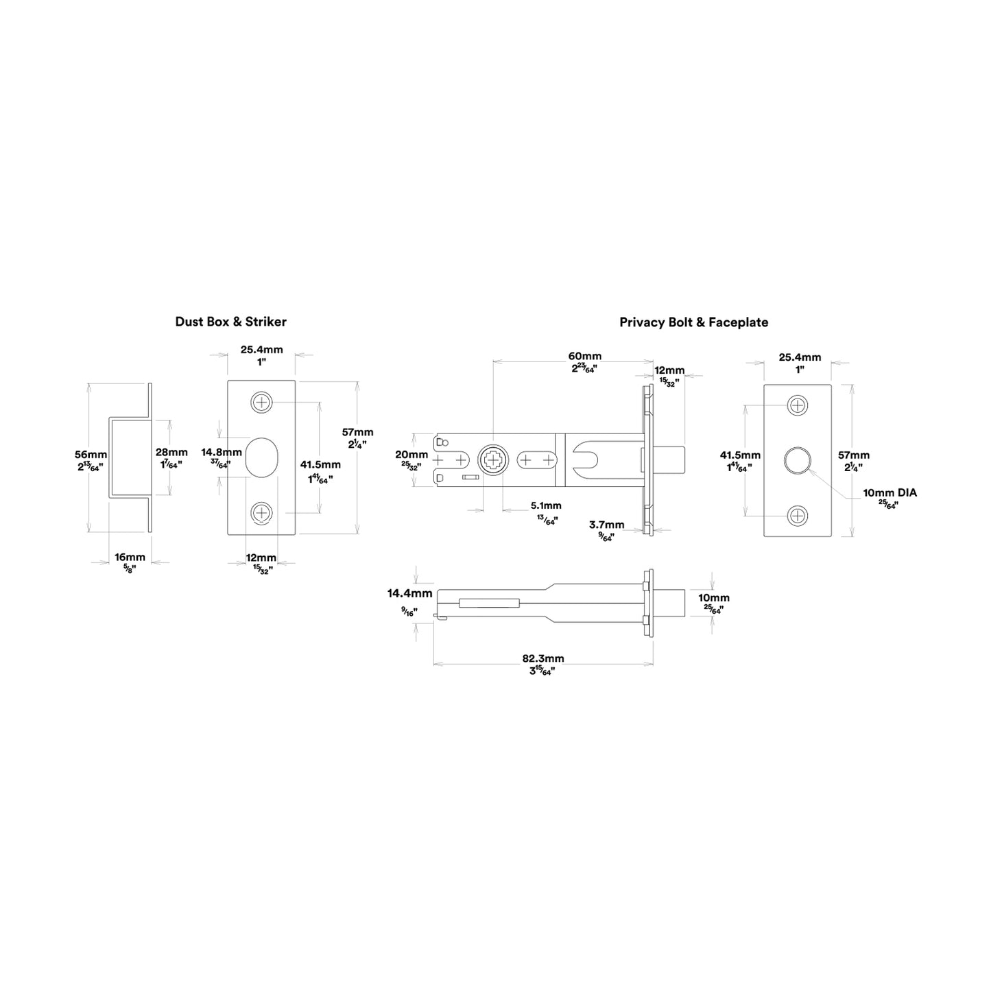 Iver Guildford Door Knob on Stepped Backplate Privacy Kit with Turn - Available in Various Finishes