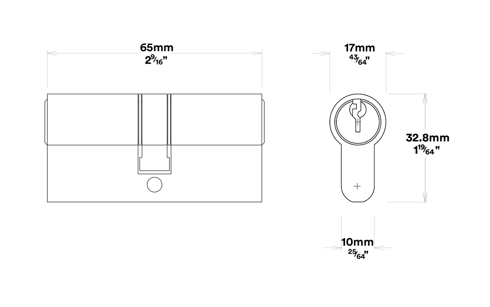 Iver Sarlat Door Lever Handle on Stepped Backplate Entrance Kit Key/Key