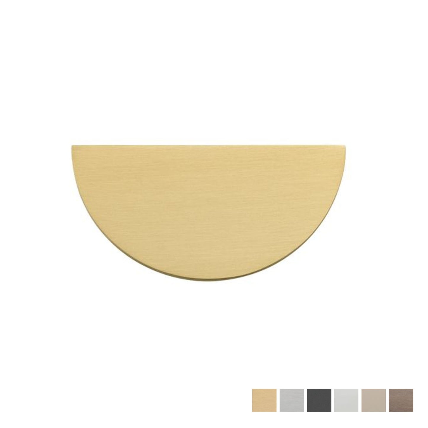 Iver Osaka Half Moon Drawer Cabinet Pull Handle - Available in Various Finishes