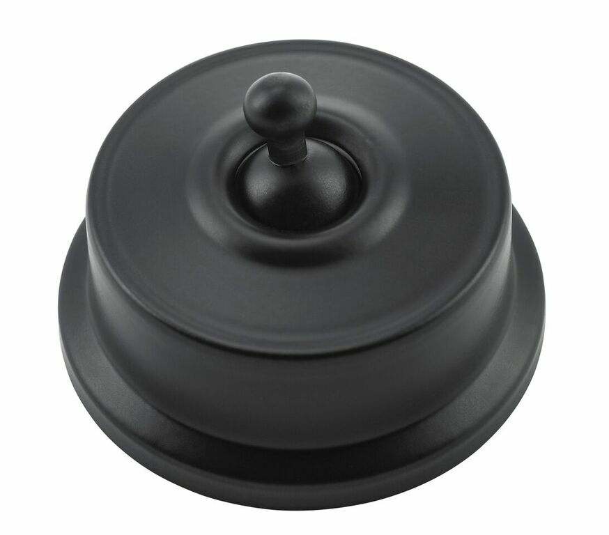 Tradco 5320 Federation Light Switch Matte Black