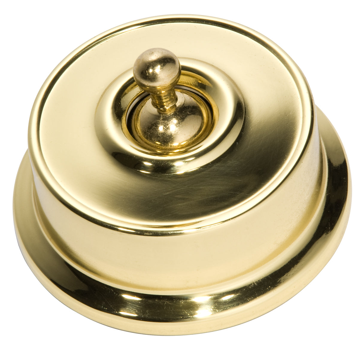 Tradco Federation Switch Polished Brass 5470