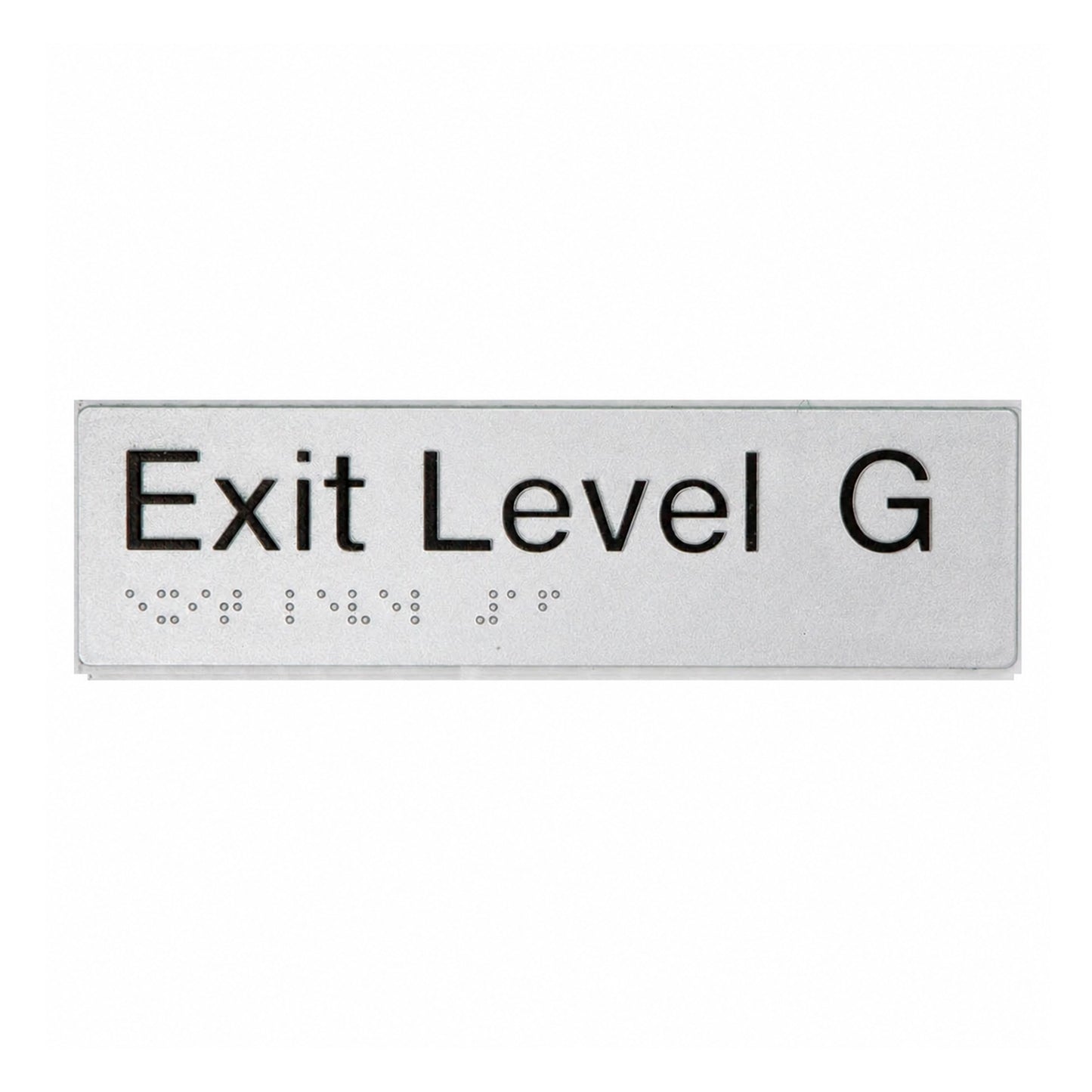 Tim The Sign Man Exit Level Sign - Available in Various Finishes and Level
