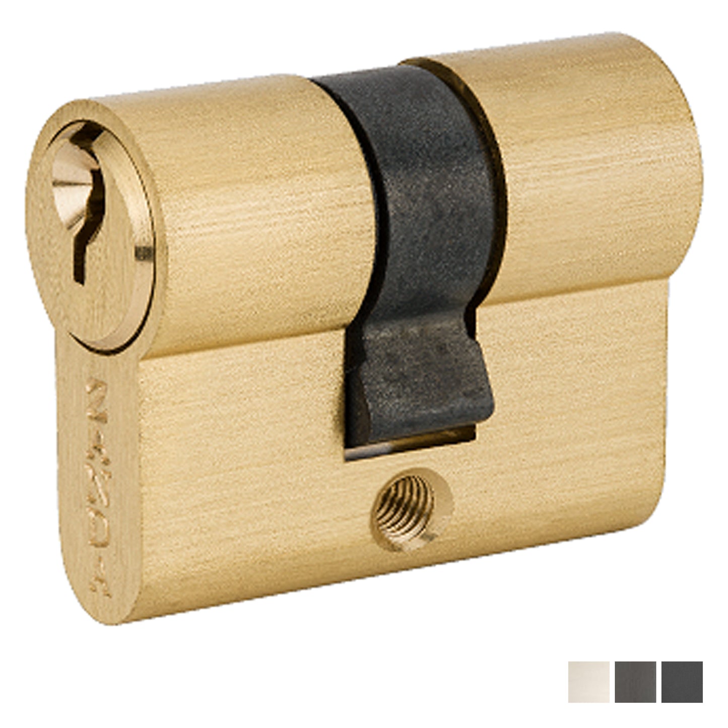 Zanda Euro Double Cylinder 3 Pin (Key/Key) - Available in Various Finishes and Functions