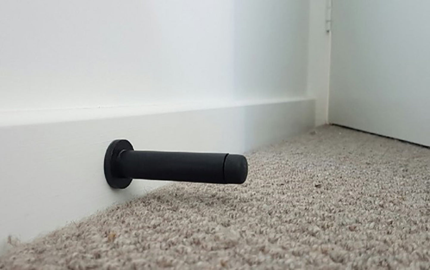 Zanda Skirting Mount Door Stop 85mm - Available in Various Finishes