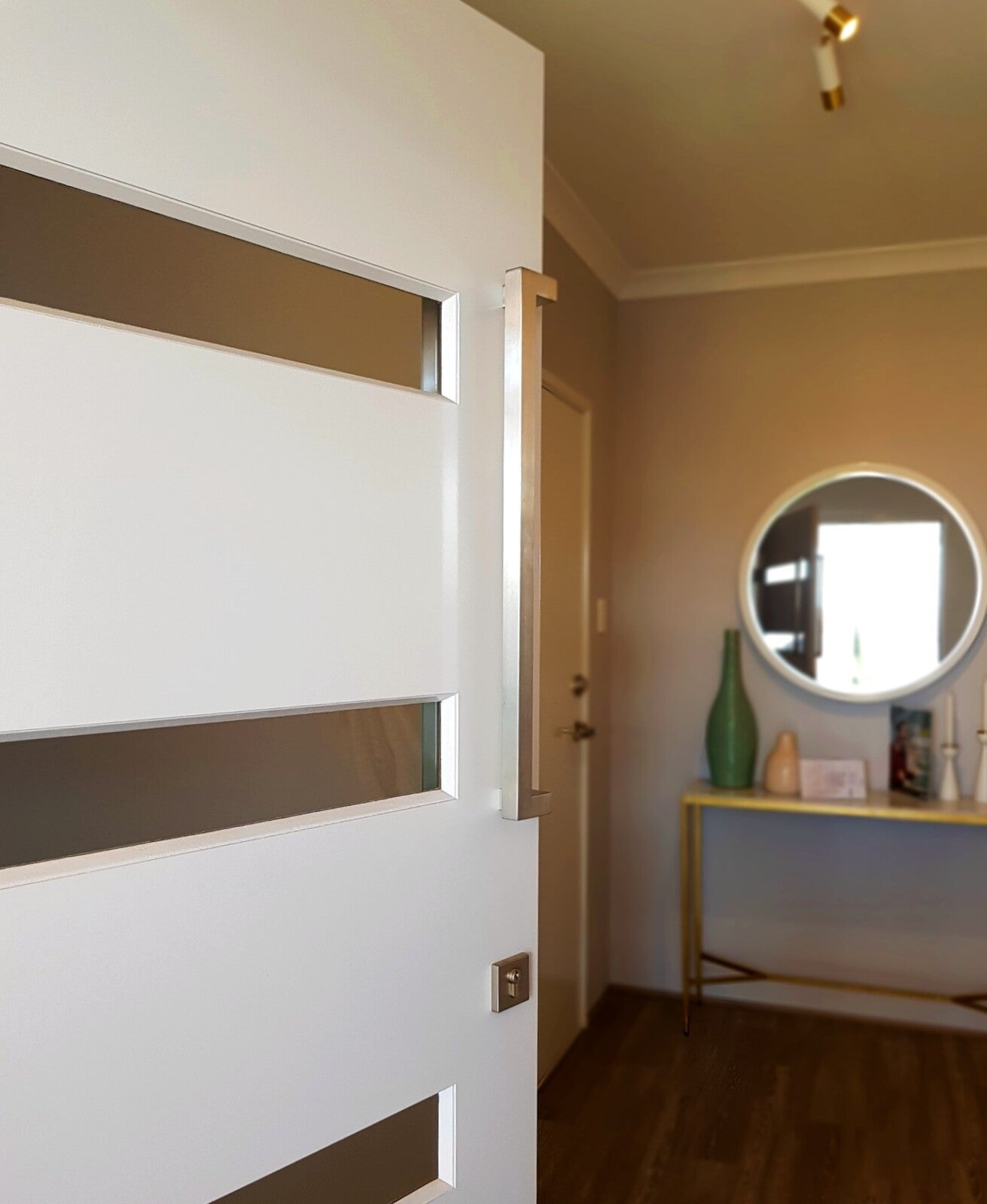 Zanda Nitro Offset Door Pull Handle - Available in Various Finishes and Sizes