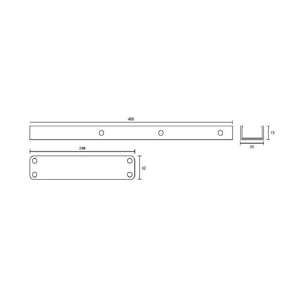 Zanda Window Restrictor Stay Silver RS.11000.SE