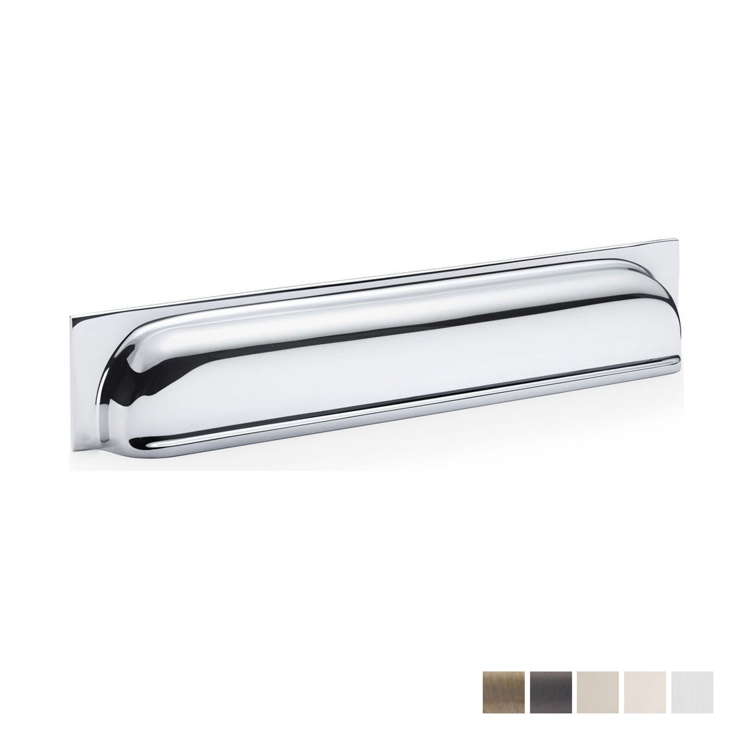 Alexander and Wilks Quantock Cup Pull Handle 203mm - Available in Various Finishes
