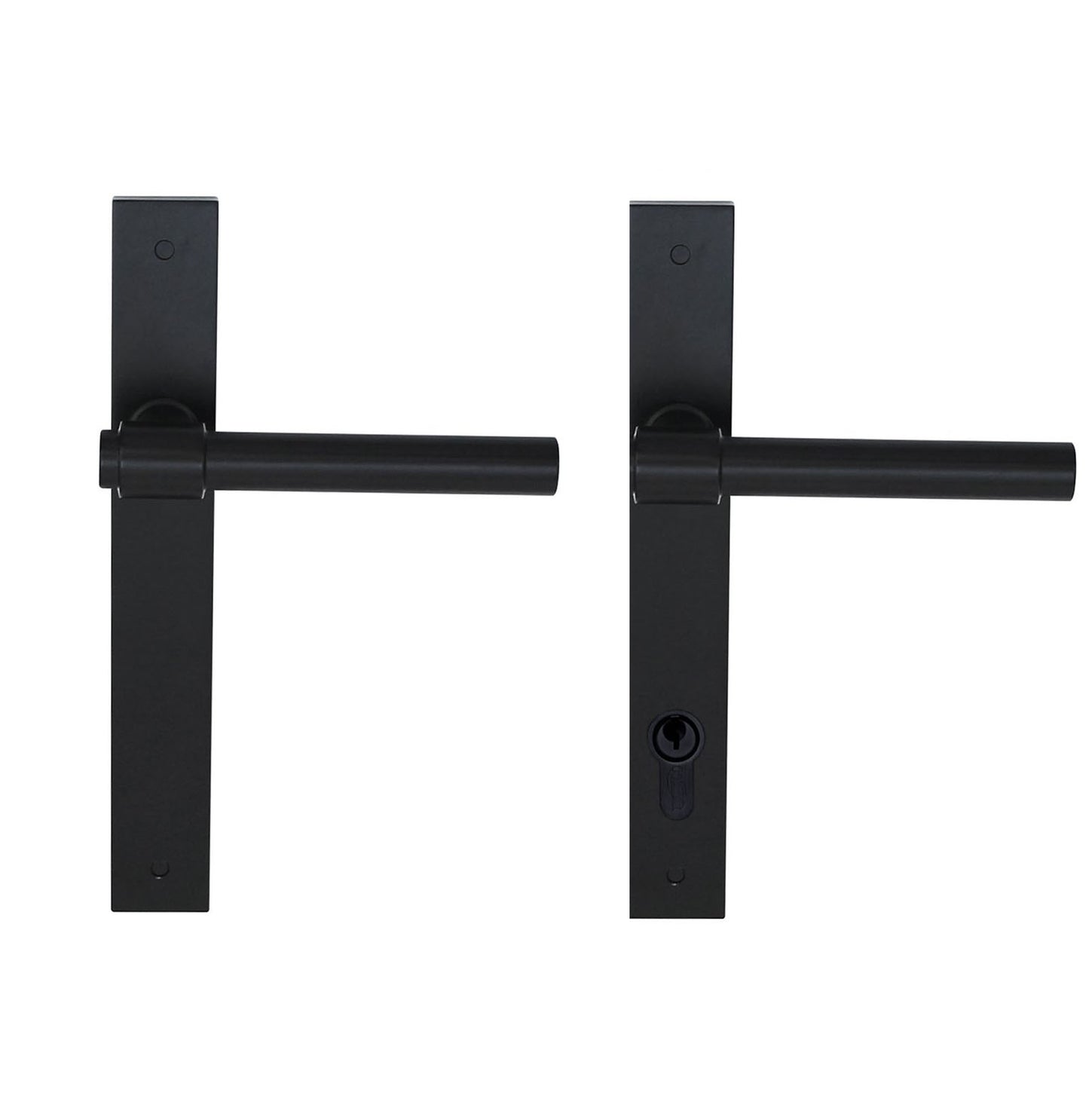 Builders Choice 53680 Door Lever Long Plate Contemporary Style - Available in Various Function