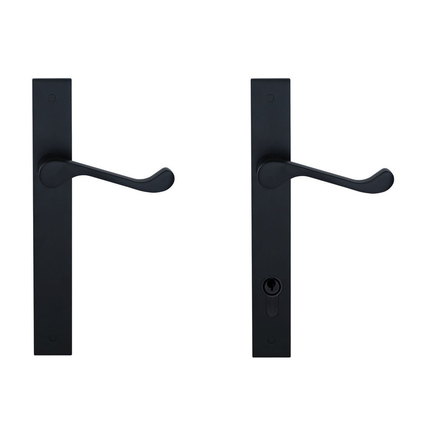 Builders Choice in Long Plate Classic Design Black - Available in Various Function