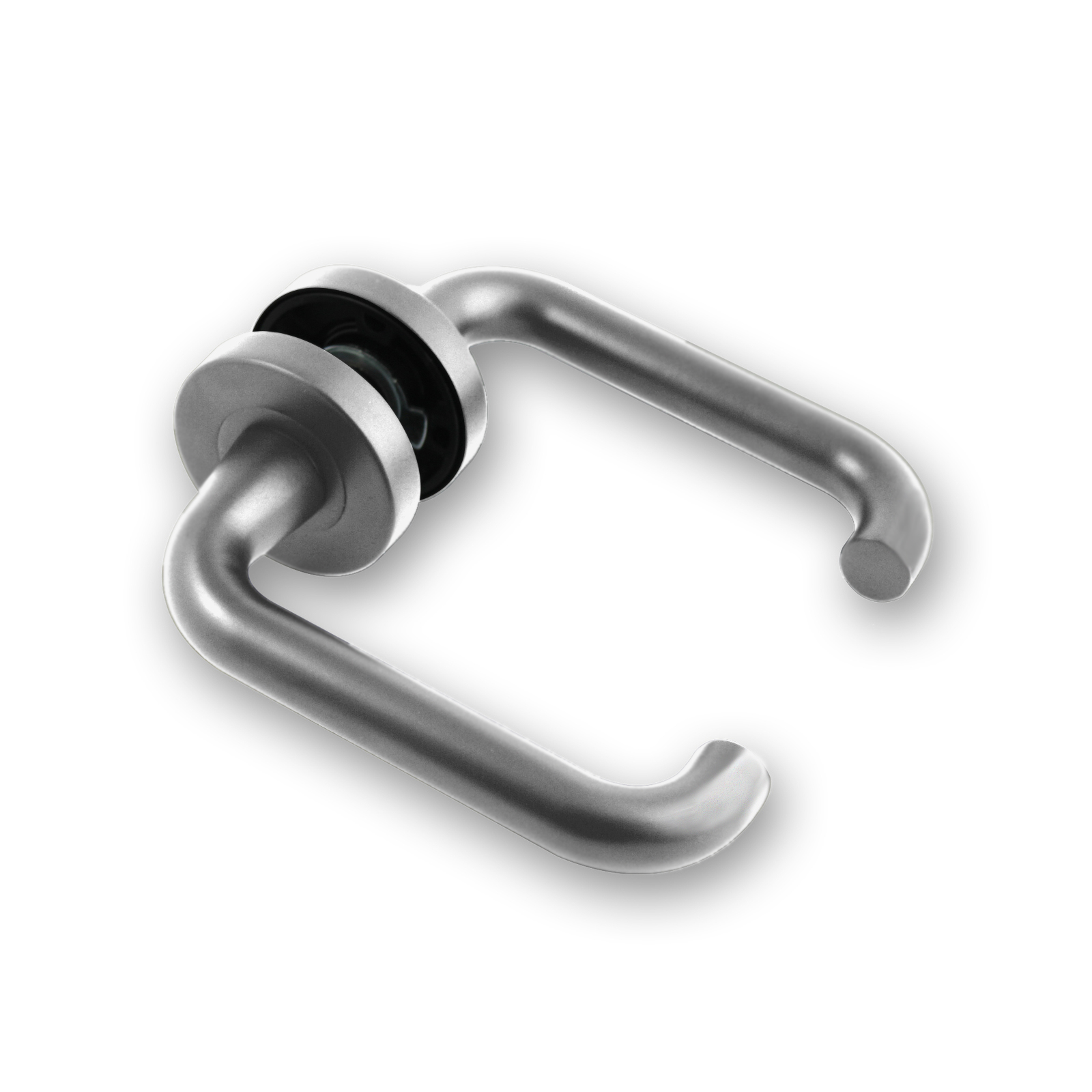 Ronad L81 Door Handle Commercial Grade Lever Set Satin Chrome BAL81SC
