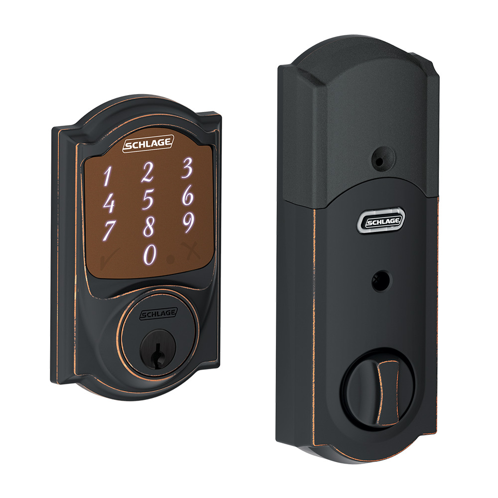 Schlage Sense Smart Deadbolt Keyless Lock Sre60078 Cam 716