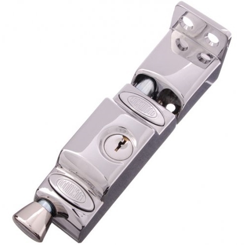Lockwood Patio Bolt 680 Ncp Sliding Door Lock Polished Chrome