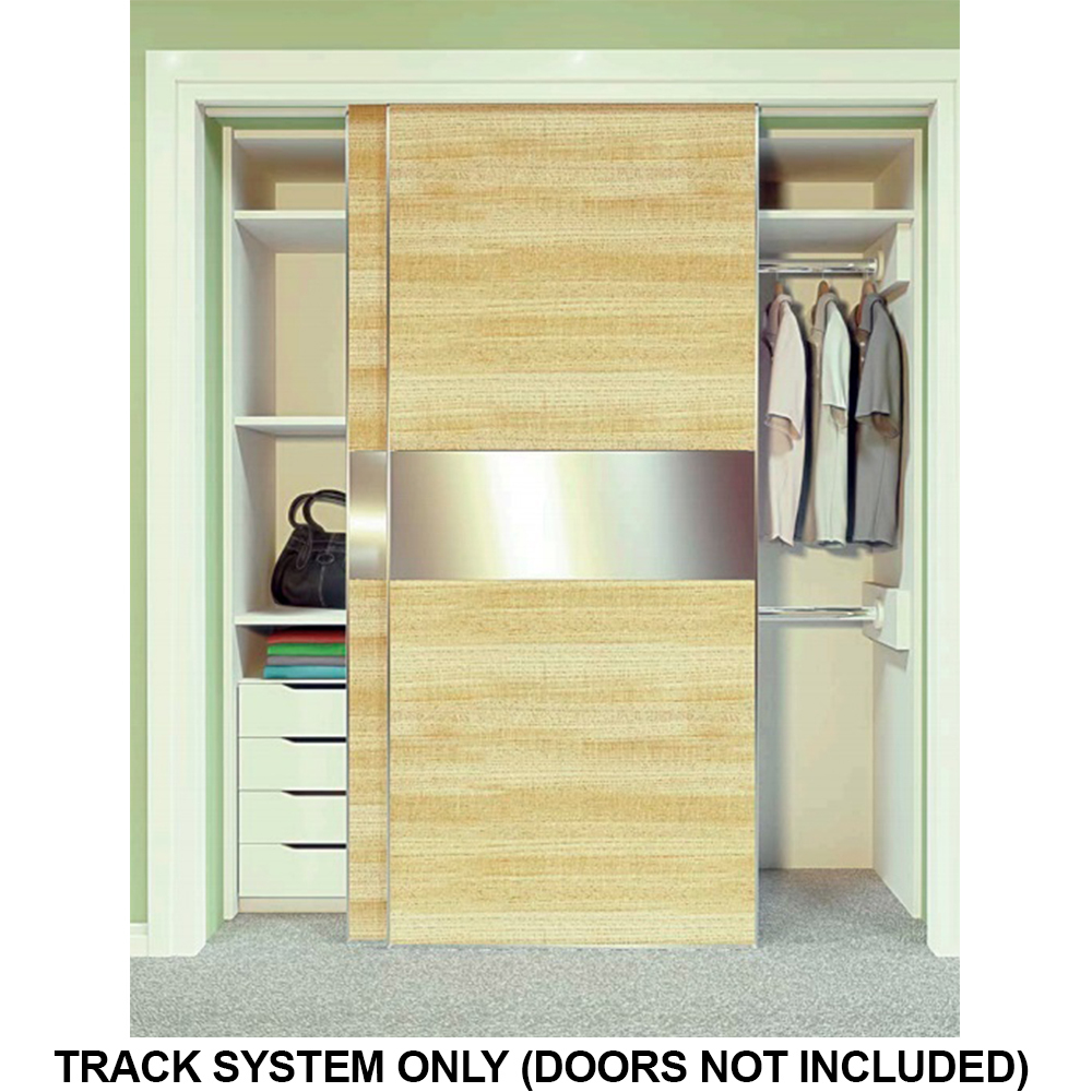 Brio Wardrobe Double Wd50 Sliding System For 50kg Top Hung