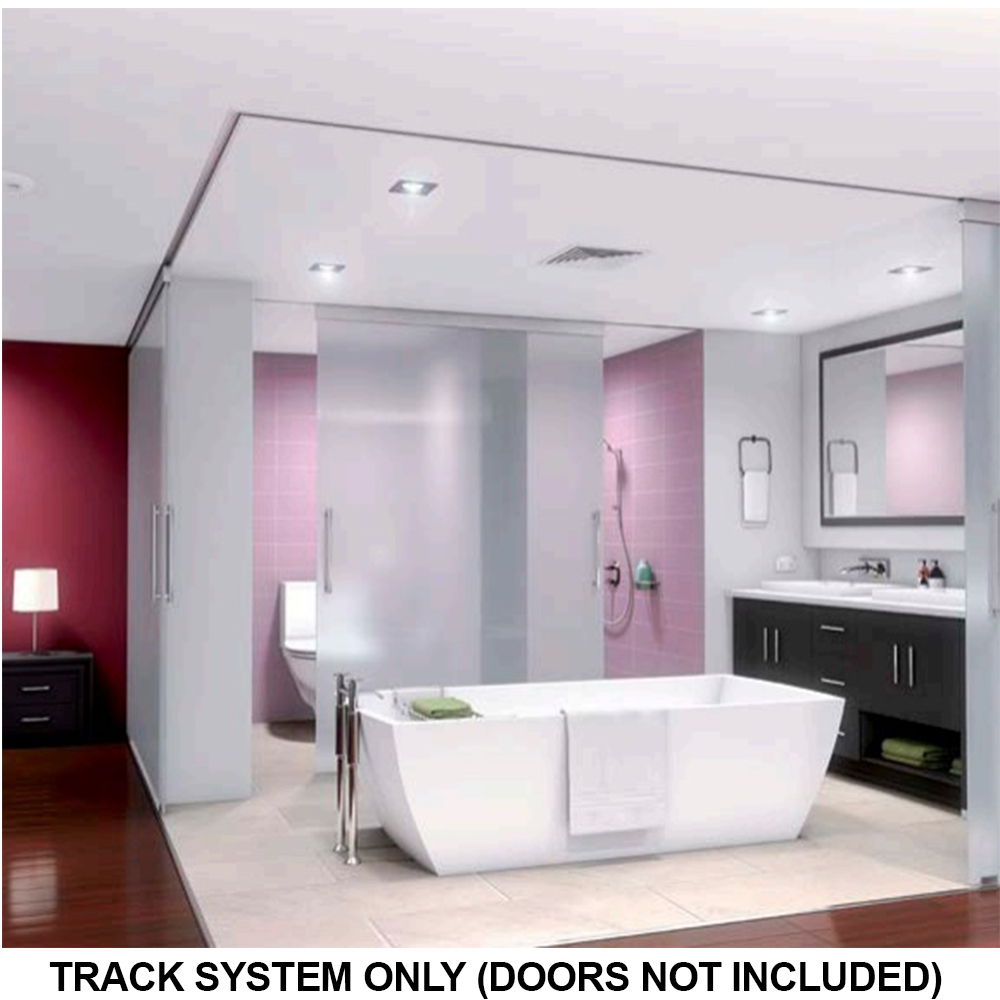 Brio Zero Clearance Glass Zg180 Sliding Door System For 180kg Top
