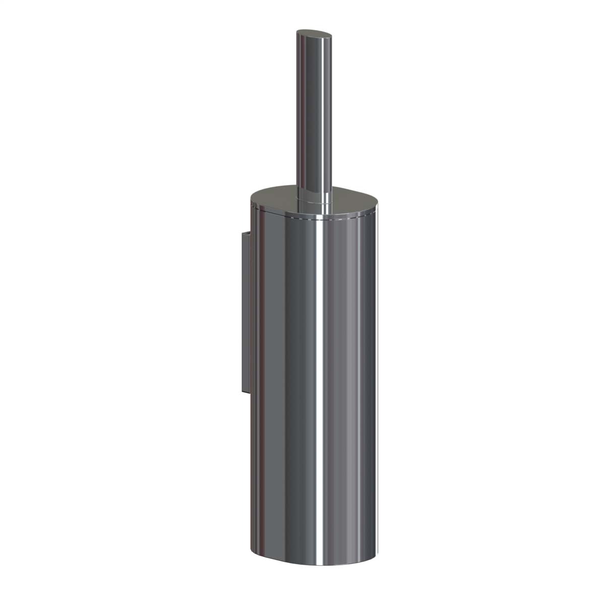 New Wall Mounted Toilet Brush Holder EmroWare Jubilee Bathroom Chrome Metal Set