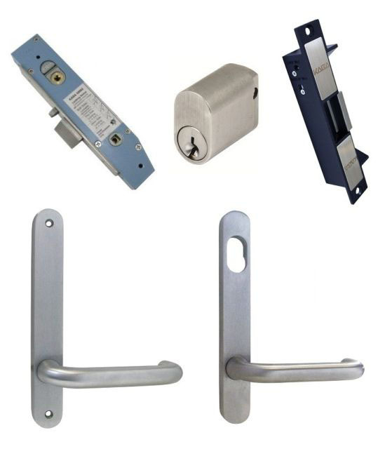 Kaba Classroom Door Pack Sbm2 Narrow Mortice Lock Electric