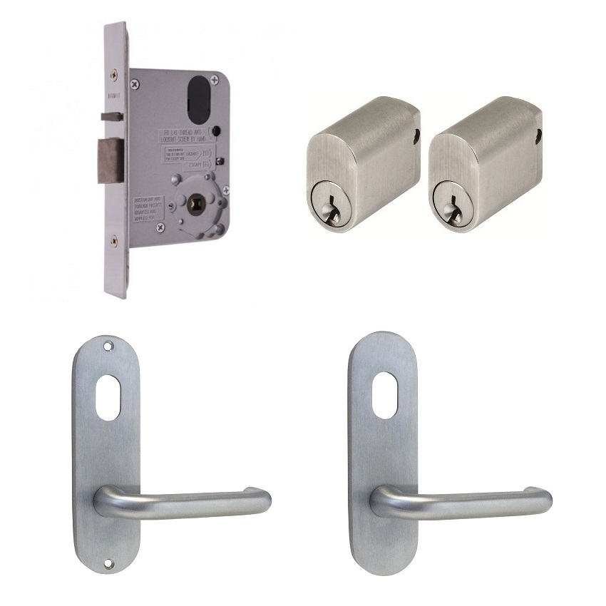 Lockwood Entrance Door Pack 3572 Mortice Lock Double Cylinder