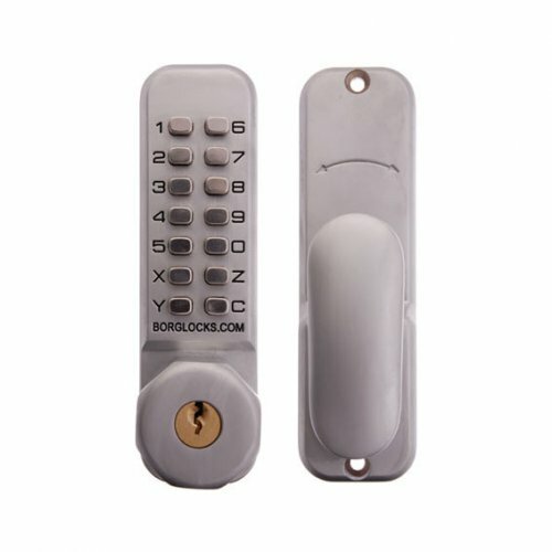 Borg Digital Door Lock Bl3702sc Knob Keyless Entry Key Override Sc