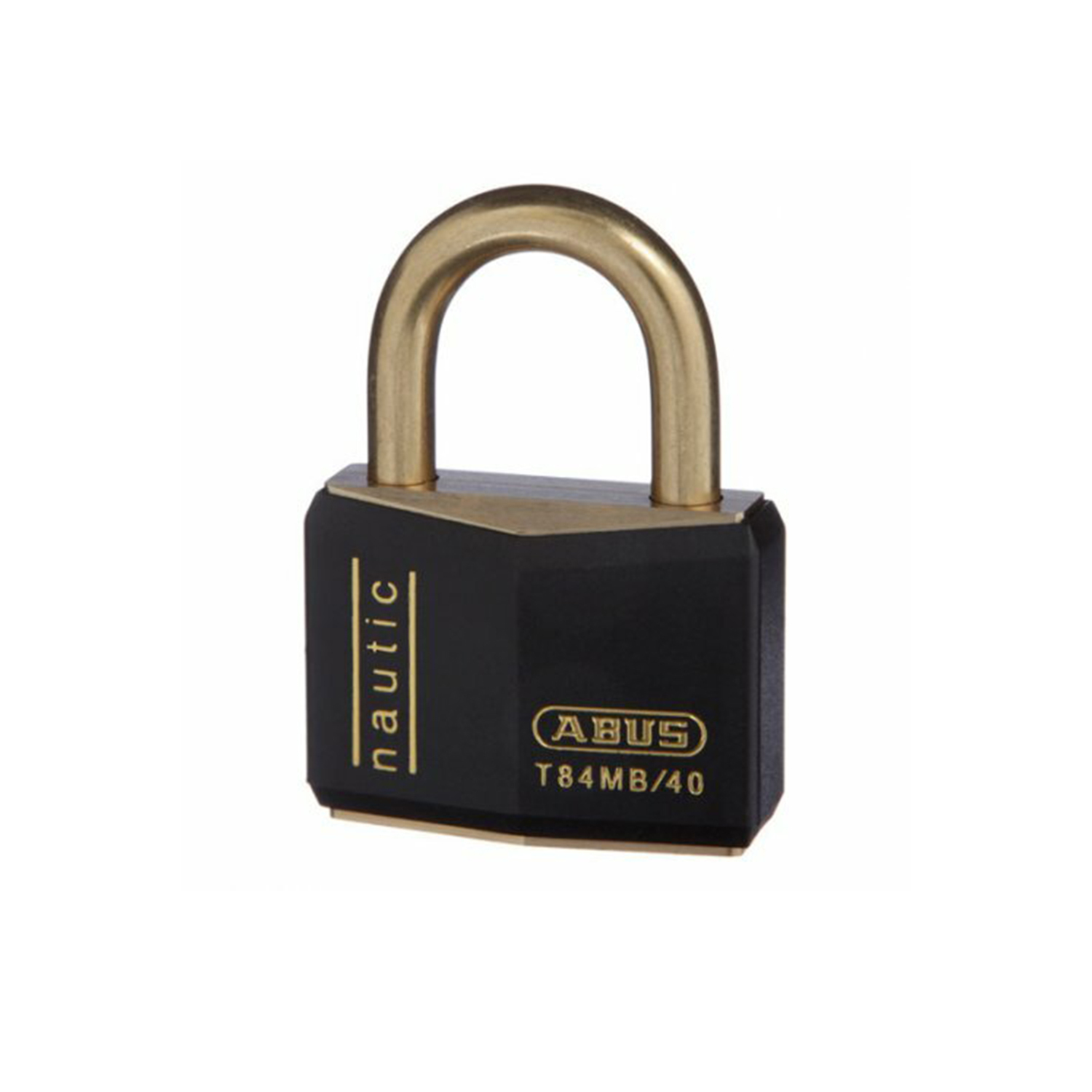  ABUS  T84MB 40 Nautic Padlock  Black KD T84MB40BLKKD FREE 