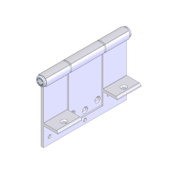 Mccallum A164 Heavy Duty Aluminum Fast Fix Interfold Hinge