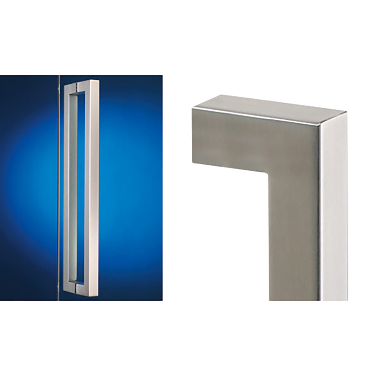 Madinoz 8180 BTB//Disk//Concealed Straight Square Entry Handle CTC 500 PSS//SSS