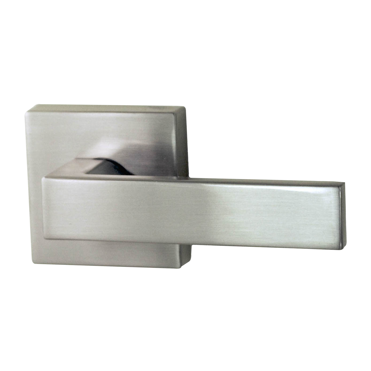 Myles Passage Lever Polished Nickel - Square Rosette Left Handed - Handles  & More