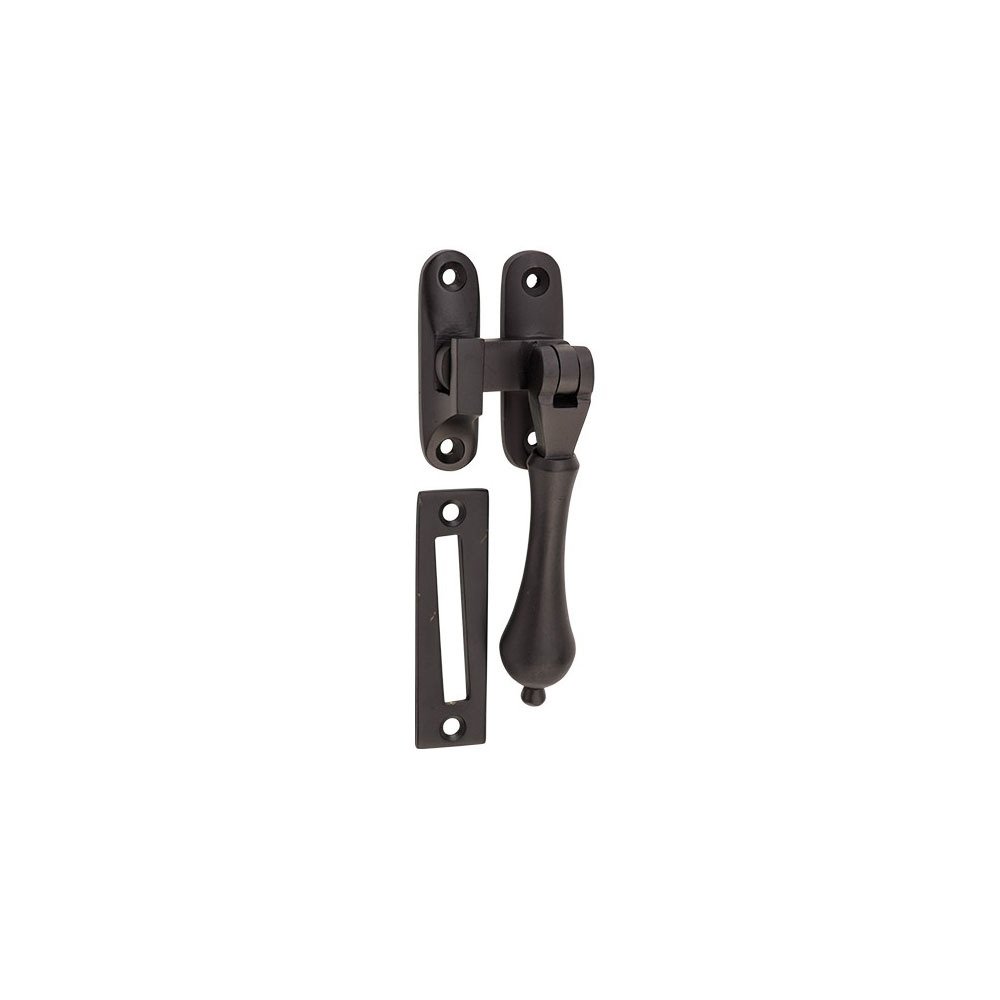 Tradco 1808MB Sash Fastener Narrow Matt Black