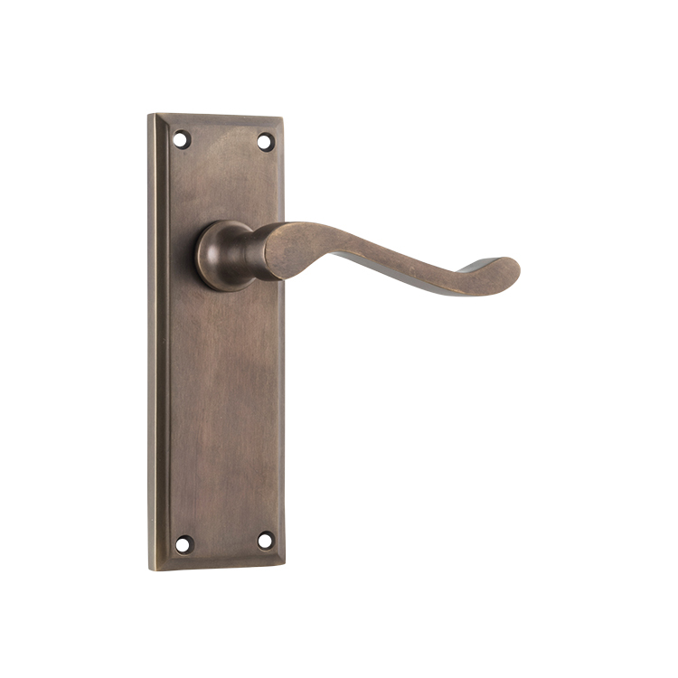 Tradco 9709ab Camden Door Lever Latch Antique Brass Free