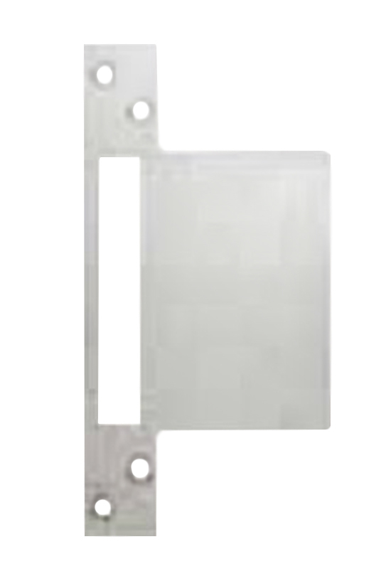Zanda 1164ss Extended Strike Plate Satin Stainless Steel 100mm