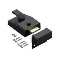 Asec Non-Deadlocking Nightlatch Case Only 60mm Black AS12286