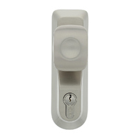 Briton Door Knob Outside Access Trim Device Silver B1413/KE