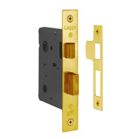 Legge Bathroom Privacy Mortice Lock Polished Brass 44x64mm B3751-PB-25