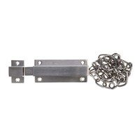 Legge Door Chain Bolt Fire Rated Stainless Steel 100mm Fire Rated L1851SSS 