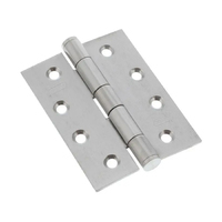 Legge Butt Hinge Fixed Pin 100x75x2.5mm Satin Stainless Steel L13221SSS-02FP