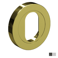 Legge Oval Cylinder Escutcheon - Available in Various Finishes
