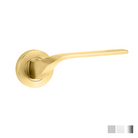 Lockwood Symphony 122 Door Lever on Round Rose - Available in Various Finishes and Handing