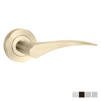 Lockwood Symphony 153 Lever On Round Rose - Available in Various Finishes and Handing
