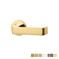 Lockwood Symphony 90 Door Lever on Round Rose - Available in Various Finishes